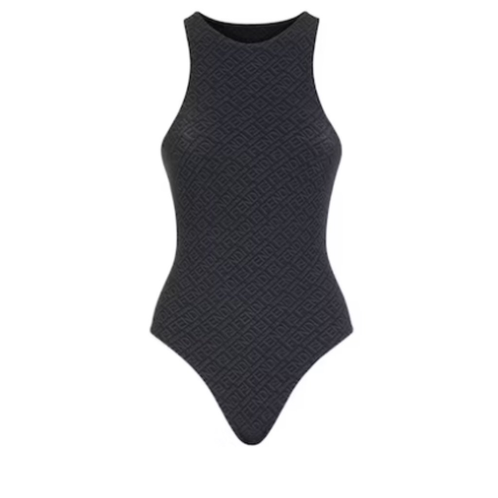 Fendi X Skims High Neck Bodysuit Size Small